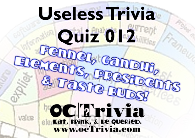 Useless Knowledge Trivia Quiz 012 Octrivia Com
